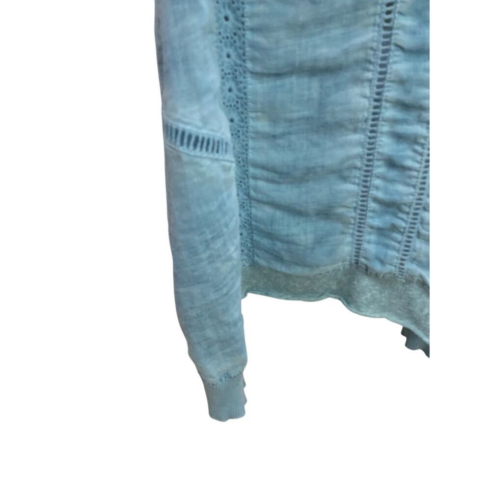 Medium Soft Surroundings Blue Ocean Fade Tunic Dress Boho Style - Picture 4 of 8